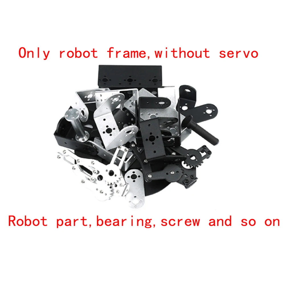 2 DOF Pan-Tilt Robot Gimbal Kit - Servo Motor Close-up