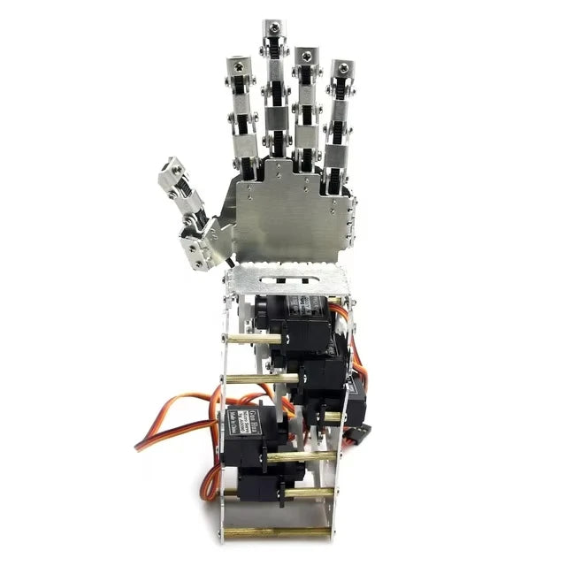 5 DOF Humanoid Robot Hand Kit - Servo Motor Close-up