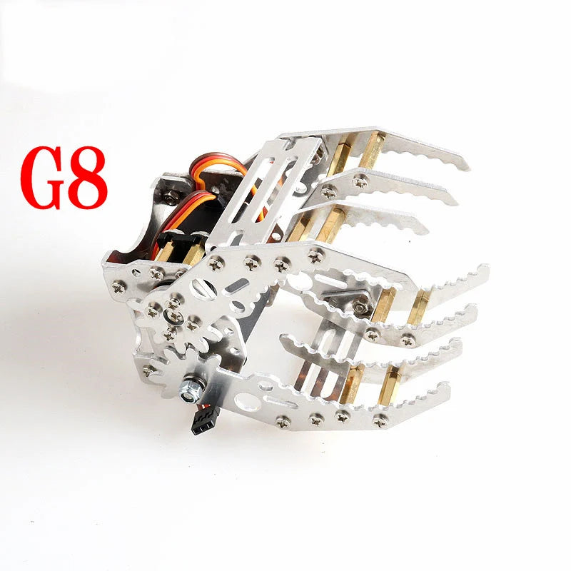 G6 Metal Robot Arm Gripper Kit - Side View