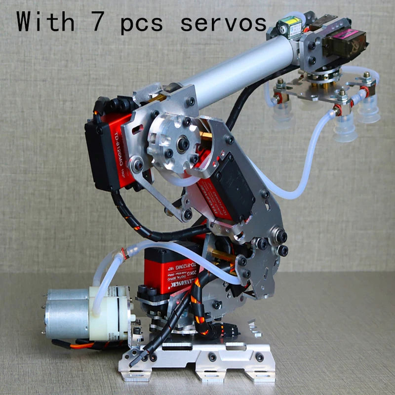 7 DOF Industrial Robot Arm Kit - Side View