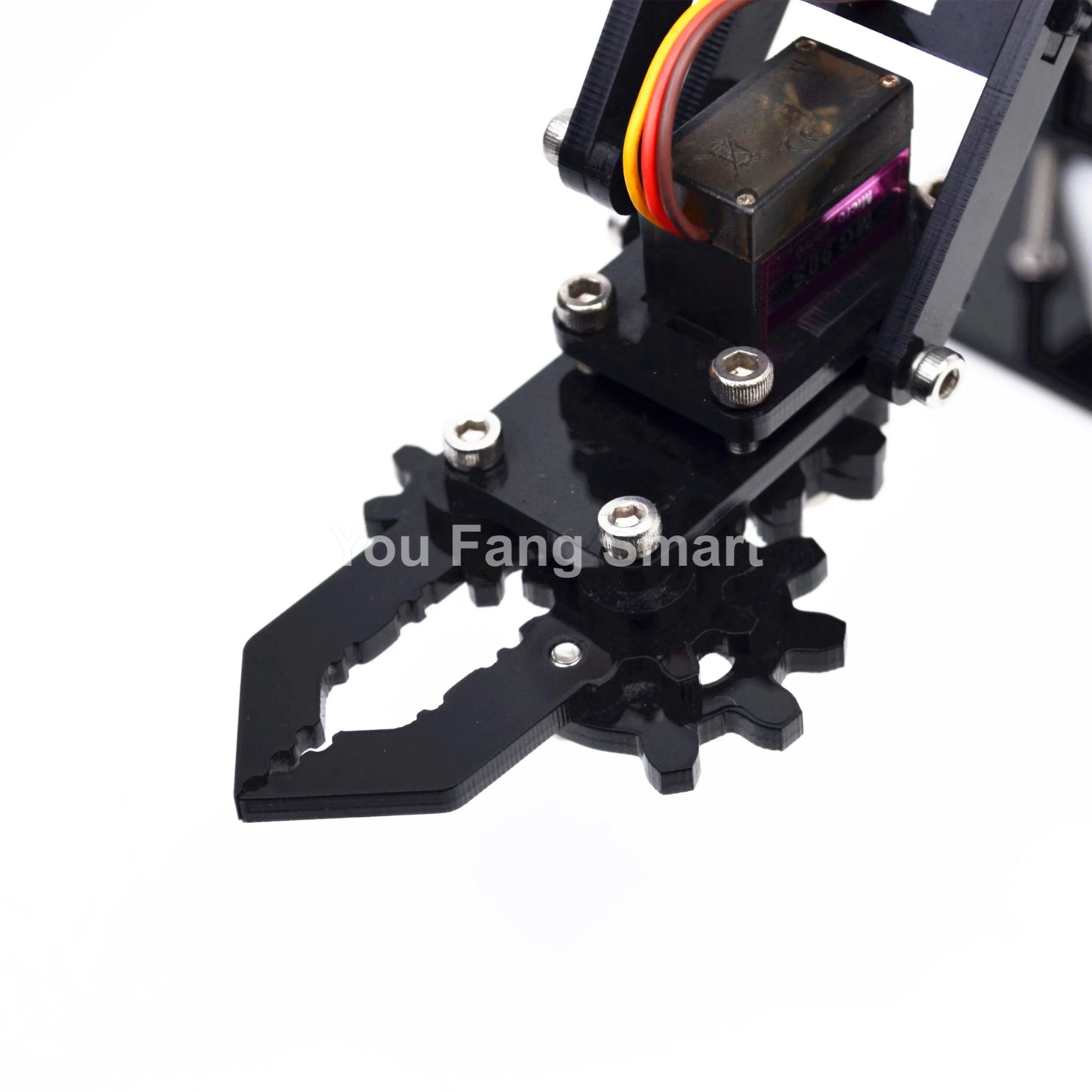 4 DOF STEM Robot Arm Kit - Assembled View