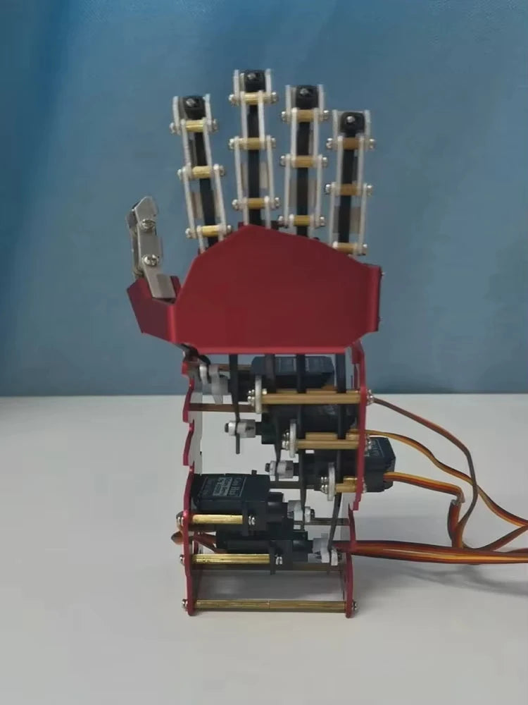 5 DOF Humanoid Robot Hand Kit - Assembly Components