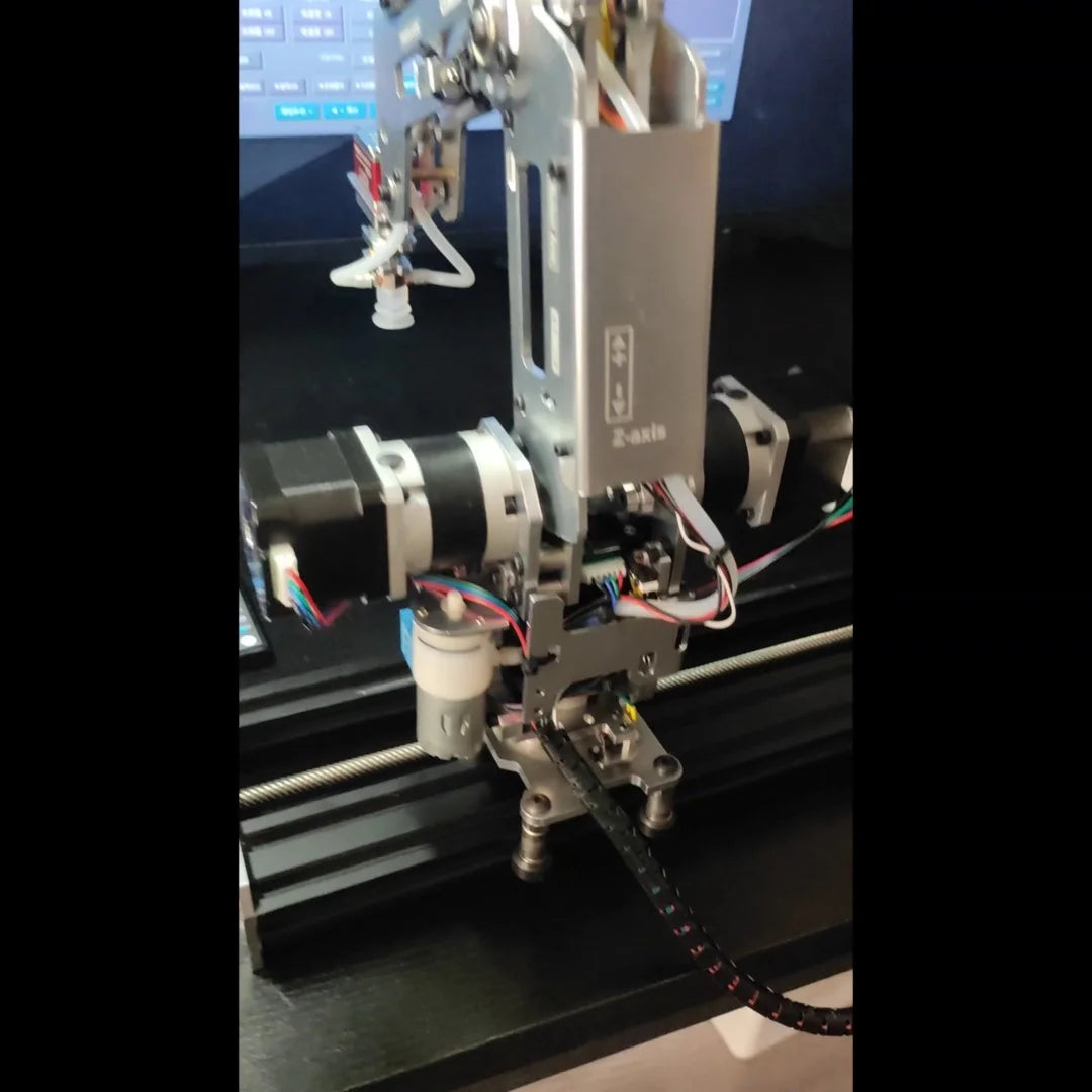 4-Axis Stepper Motor Robot Arm Kit - Assembled View