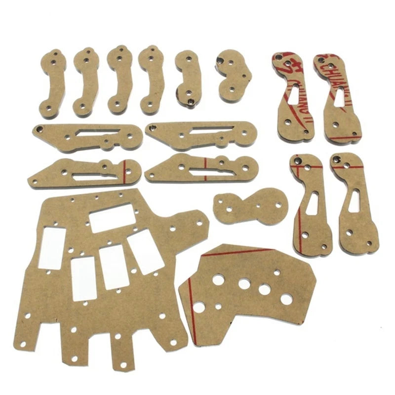 5 DOF Educational Robot Hand Kit - Side View