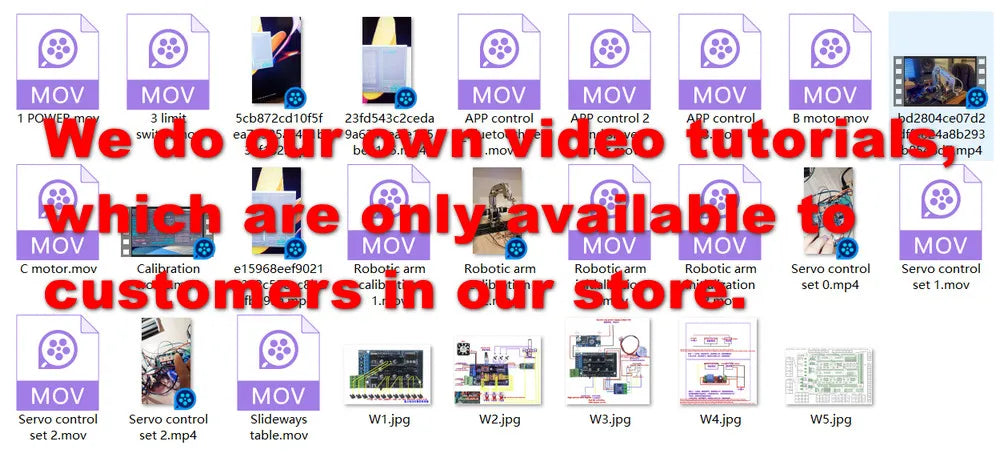 Multi-Axis Industrial Robot Arm Kit - Complete Kit