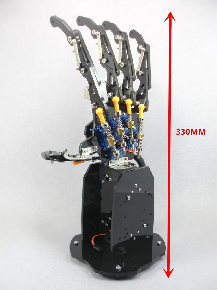 5 DOF Educational Robot Hand Kit - Side View