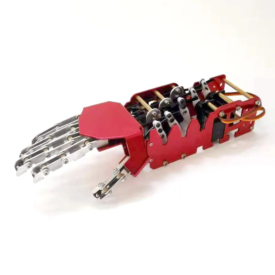 5 DOF Humanoid Robot Hand Kit - Assembly Components