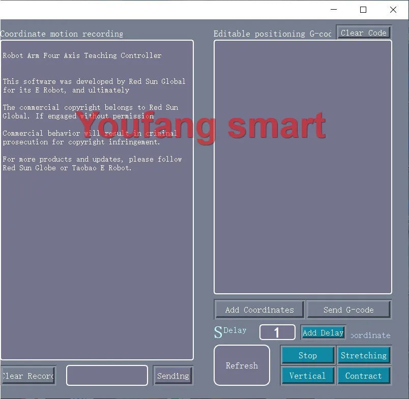 Multi-Axis Industrial Robot Arm Kit - Assembled View