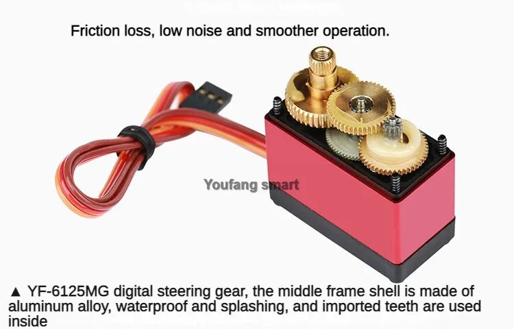 6 DOF Metal Alloy Robot Arm Kit - Gripper Detail