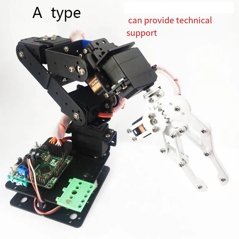 6 DOF Arduino Robot Arm Kit - Assembly Components