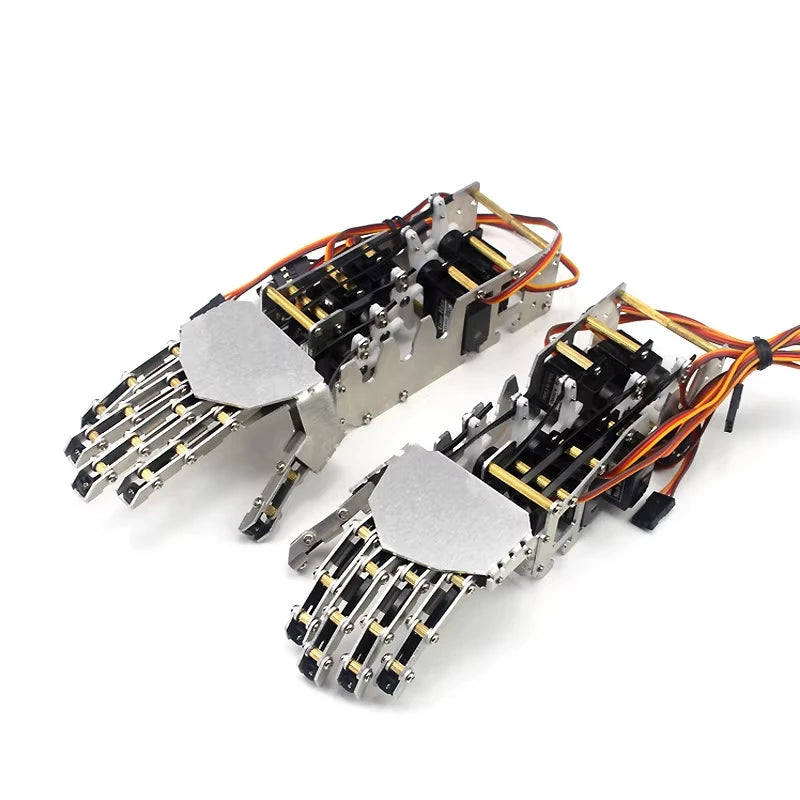 5 DOF Humanoid Robot Hand Kit - Assembly Components