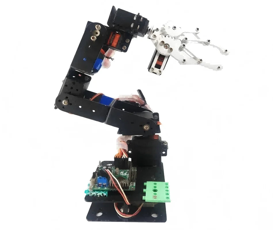 6 DOF Arduino Robot Arm Kit - Side View