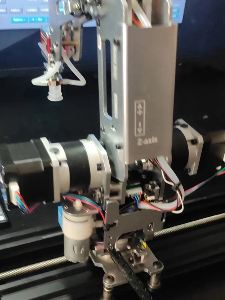 Multi-Axis Industrial Robot Arm Kit - Assembled View