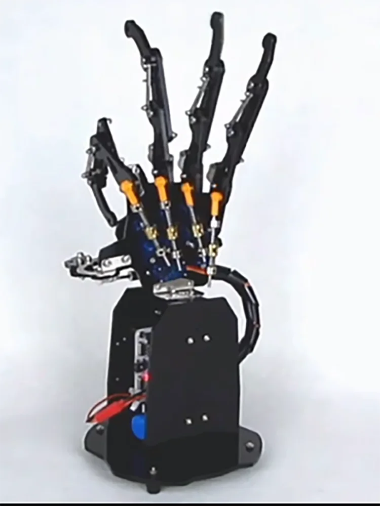 5 DOF Educational Robot Hand Kit - Assembled View