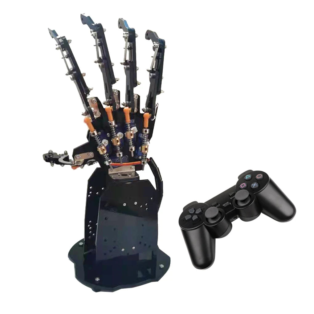 5 DOF Educational Robot Hand Kit - Size Reference